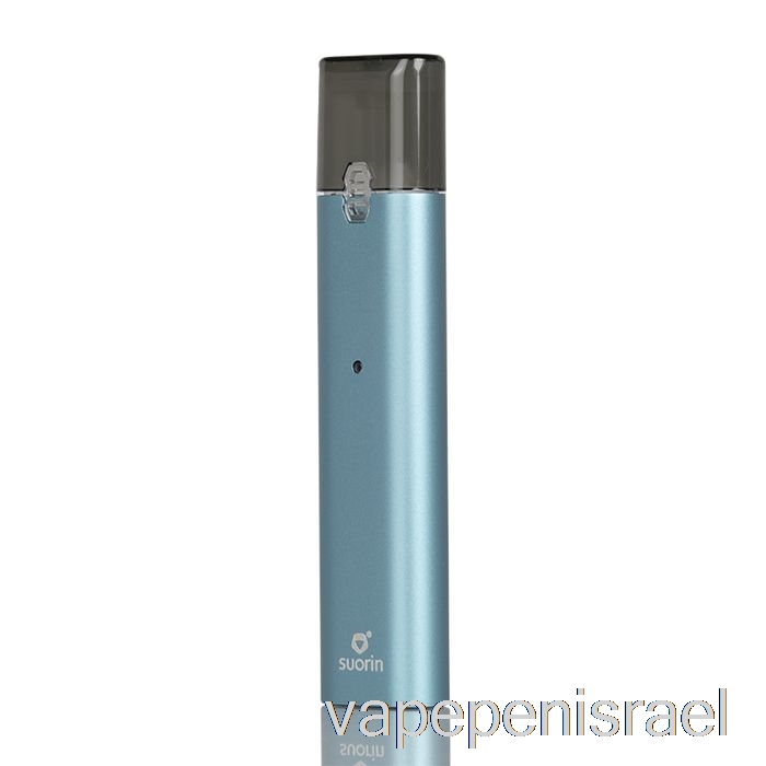 חד פעמי Vape Israel Suorin Ishare ערכת פוד נייד יחיד במהדורת מתכת - ציאן